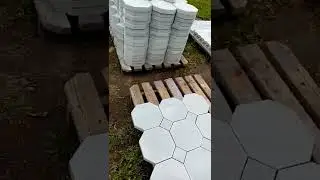 Запустили производство тротуарной плитки и строительных блоков... Что получилось?!