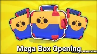 Last ULTIMATE mega box opening 🤑🤑 #brawstars #megabox #stardrops #boxopening
