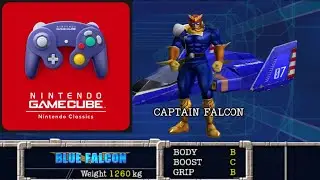 F-Zero GX on Switch 2 GameCube Classics: Master Class beaten with Blue Falcon