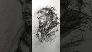 Lets draw Jason Momoa 