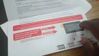Open UBA card  and check codes