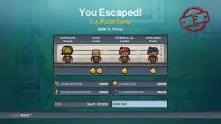 [The Escapists 2] K.A.P.O.W. Camp | Glide to Victory Escape
