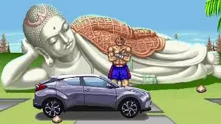 Toyota C HR Street Fighter II