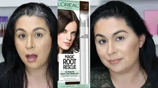 TESTING OUT L'OREAL MAGIC ROOT RESCUE | Jasminhuerta
