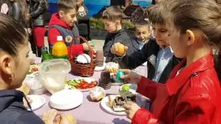 Празднование Святой Пасхи в Уссурийске. Армянская диаспора, 2017 год.