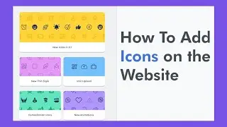 How To Add Icons to HTML Website | Add Font Awesome Icons on Your Html websites