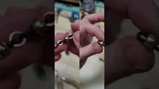 DIY Stretchy Bead Bracelet #chainmaille #diyjewelry #diycrafts