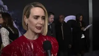Glass (2019) | World Premiere Interview - Sarah Paulson