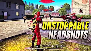 Free Fire 1 vs 4 clutch only head shot || Garena Free Fire || Raistar |