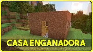 A casa mais enganadora do minecraft !