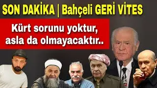 devlet bahçeli, Kürt sorunu yoktur, asla da olmayacaktır, Cübbeli Ahmet, Galatasaray - Beşiktaş
