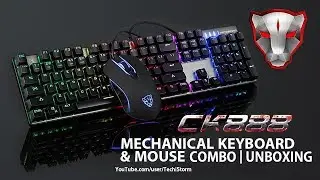 Motospeed ck888 mechanical keyboard + mouse combo | Unboxing | Bangla review