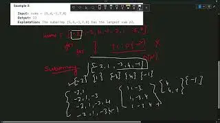 #53 Maximum Subarray | Day-5 of Blind 75 #leetcode Questions: Ace Coding Interview | #leetcode #code
