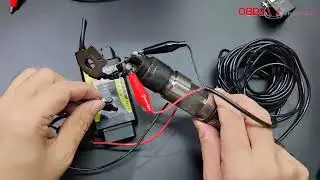 How to use Godiag GT106 Plus to do Fuel Injector Cleaning & Testing for Truck - obd2shop.co.uk