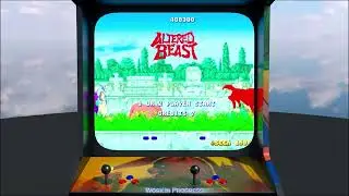 Houdini Destruction + Maya Modeling | Altered Beast Arcade Cabinet in 3D – Preview