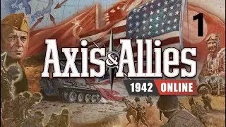 Axis & Allies 1942 Online: Game 2 vs Matt - Round 1