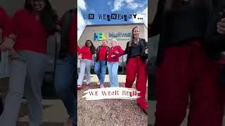 #RedShoeShuffle On Wednesdays We Wear Red