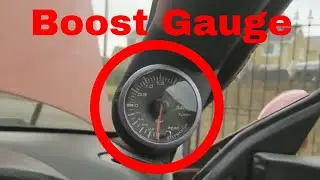 How to fit a boost gauge/swapping my boost gauge