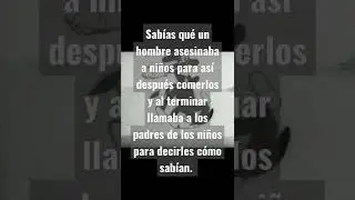 Datos Perturbadores que talvez no conocías 💀