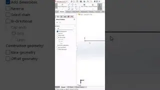 Offset entities in solidworks 