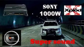 XUV 500 Sony 4 channel Amp fitting.