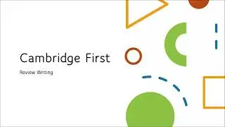 B2 First Exam Writing: How to Structure a Review
