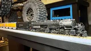 N scale Big Boy  #modelrailroad #modelrailway #unionpacific #trains #modeltrains #train  #nscale