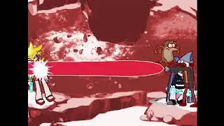 MUGEN - Mordecai & Rigby VS Panty & Stocking