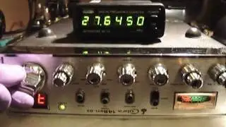 COBRAWORXSHOPZ COBRA 148GTL-DX WARNING BLACK SPIRIT UK40FM 27/81 LEGAL BOARD EPIC FAIL