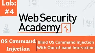 Blind OS Command Injection With Out-of-band Interaction | Web Security Academy (Audio)