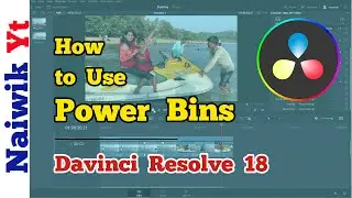 #28 How to use Power Bins in Davinci Resolve 18