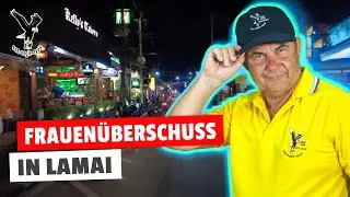Women surplus in Lamai nightlife on Koh Samui Thailand