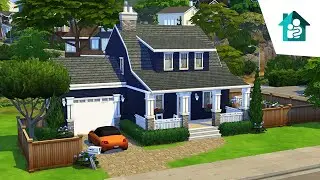 Modern Craftsman || The Sims 4 Growing Together: Speed Build