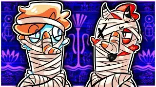 NEW MUMMY SABOTAGE = OP WINS!!! | Goose Goose Duck (ft. Cartoonz, Dead Squirrel, & More)