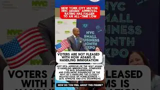 How do you feel about NYC mayor? #usa #america #lifeinusa #shortsvideo #ericadams #funny #problem