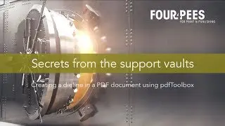Creating a dieline in a PDF document using pdfToolbox