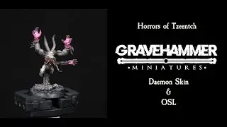 New and Improved - Tzeentch Daemons in Monochromatic