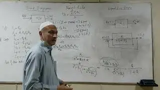 Mason's rule! Example solving using signal flow graph.