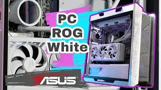 ALL WHITE ROG PC GAMER Powered by ASUS | Strix RTX 4080 White | MAXIMUS Z790 APEX | i9-13900KS
