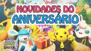 Novidades do aniversário de Pokémon Unite