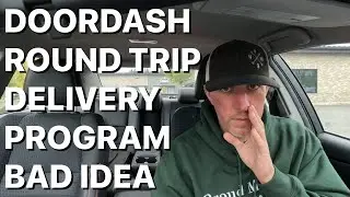 DoorDash NEW Round Trip Program Is A BAD Idea #doordash #fooddelivery #gigeconomy #gigwork
