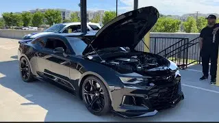 1,000 Hp Camaro ZL1 Built by Vengeance Racing Calls Out My Hellcat 😳🏎
