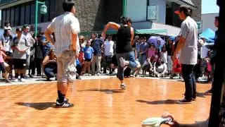 Break Dancing at L.A. Beat Swap Meet