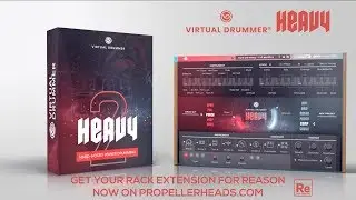 Now available as Rack Extension: Virtual Drummer HEAVY 2