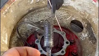 Todo por una fuga de aceite llegó a esto?