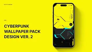 Designing Cyberpunk Wallpaper in Figma v.2