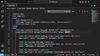 123. HTML Form Target Attribute