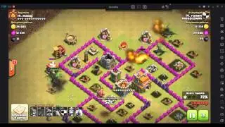 Clash of clans 7 ТХ кв от голема