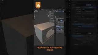 Основи 3д-моделювання під Subdivision | Blender