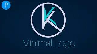 KK Minimal Logo design Pixellab | Logo Mockup  | Pixellab Logo editor How to make | Miramid Designer